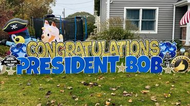 Congratulations, lawn sign Massapequa
