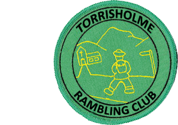 Torrisholme Rambling Club Logo depicting a person walking
