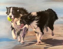 Original Commissioned Pet Portrait Painting