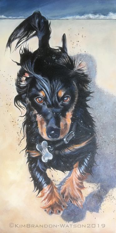 Pet Portrait - Wall Art - Original Painting