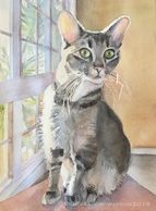 Original Commissioned Pet Portrait Painting