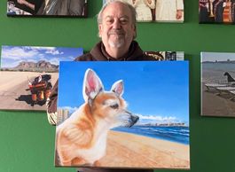 Original Commissioned Pet Portrait Painting