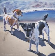 Original Commissioned Pet Portrait Painting