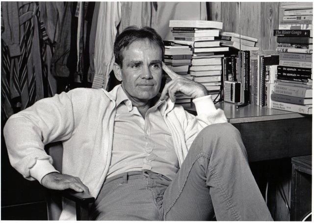 Cormac McCarthy @ Mark Morrow
Knoxville, TN. I visited Cormac a few times at the X Motel as he was f