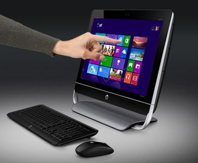 Picture of a touch screen computer