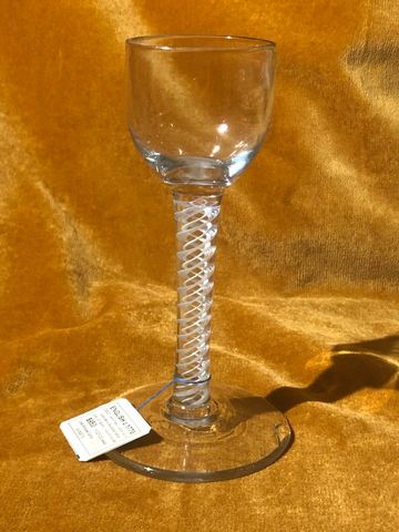 Georgian English wine glass c1770 DSOT - ovoid bowl
SN 102100-446
