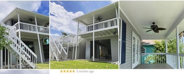 Exterior painting on Siesta Key