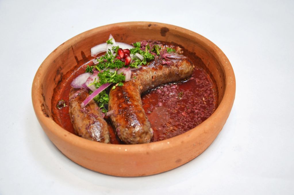 KUPATI - Traditional Georgian beef sausages, spices and fresh herb
