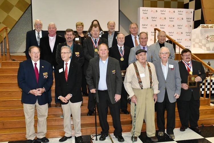 Hall of Fame group photo January 2022