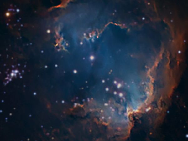 70-hour image of the NGC 602/N90 star-forming region, from my observatory at home in Cohuna.