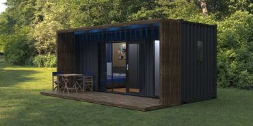 A modular bespoke glamping unit
