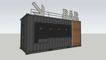 A modular bar unit