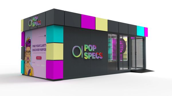 A bespoke retail unit for a large shopping centre