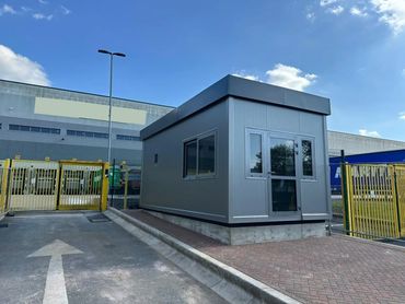A bespoke gatehouse at a distribution centre