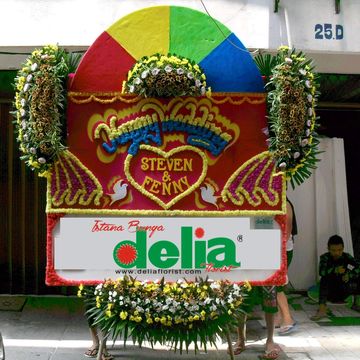 "Bunga Papan Jakarta. Keindahan bunga papan terbaik di Jakarta. Layanan delivery ke seluruh Jakarta.