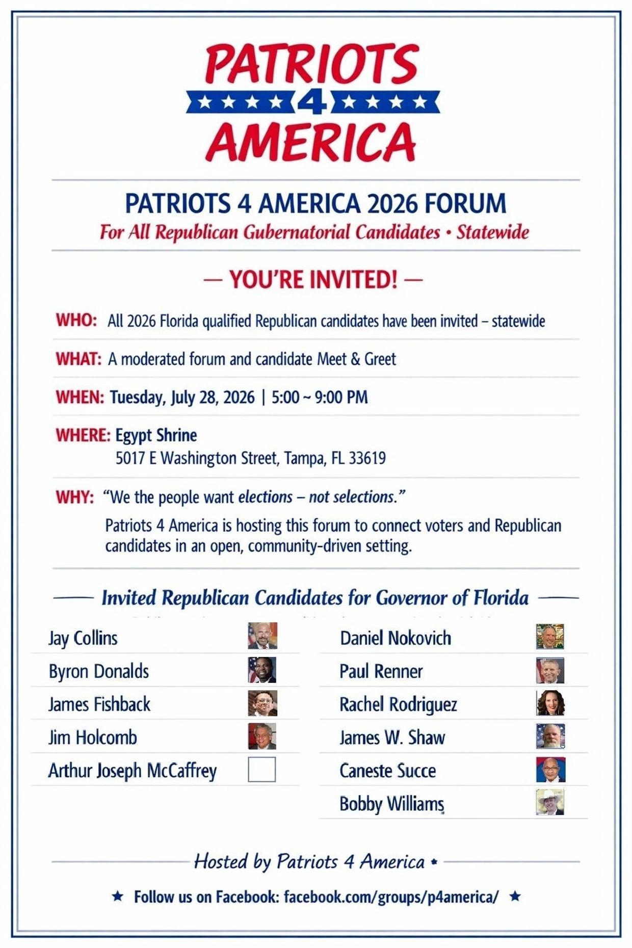 Patriots 4 America Flyer