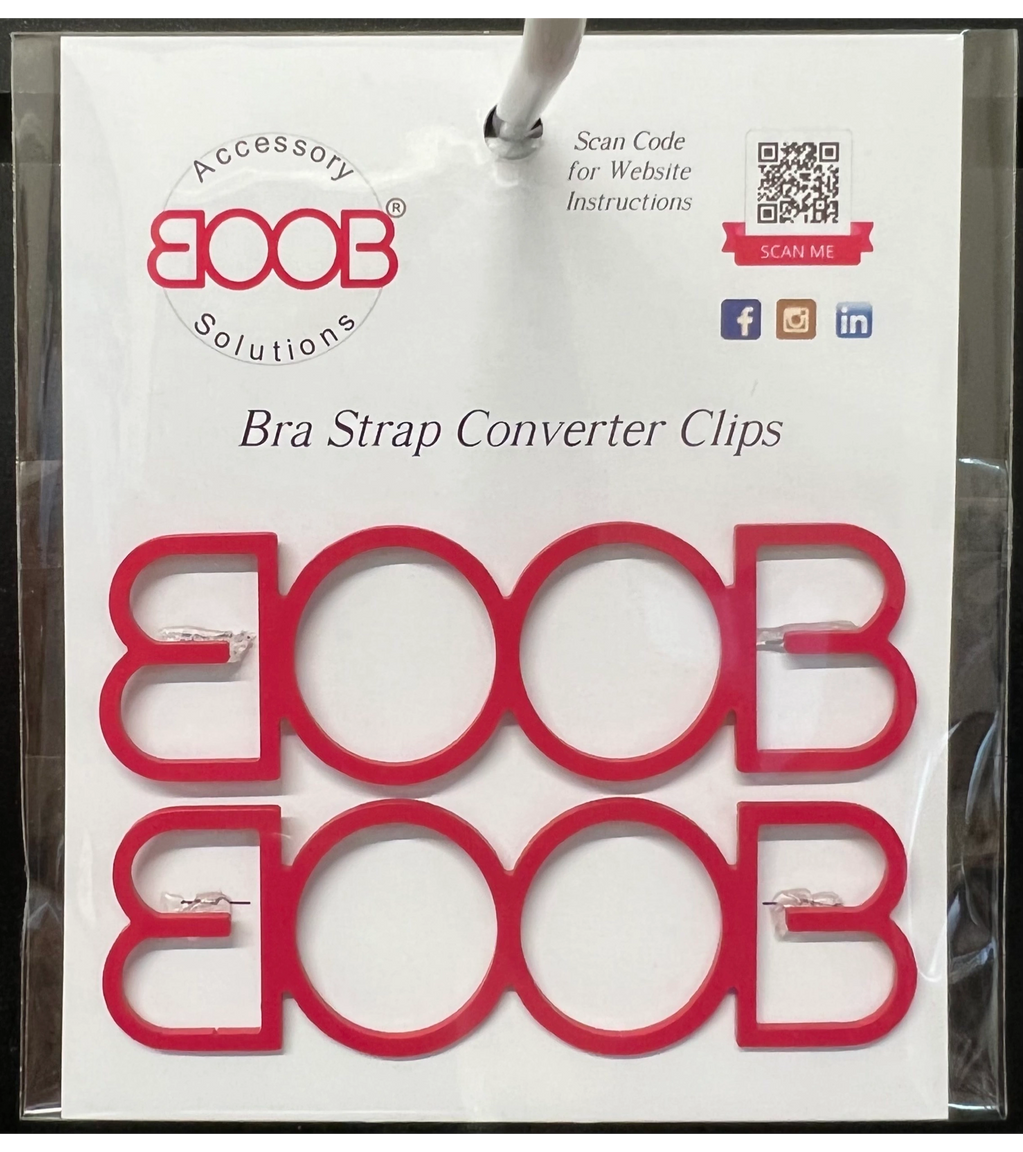 Pink BOOB Bra Strap Converter Fashion Accessory Clips ( #boobclip )