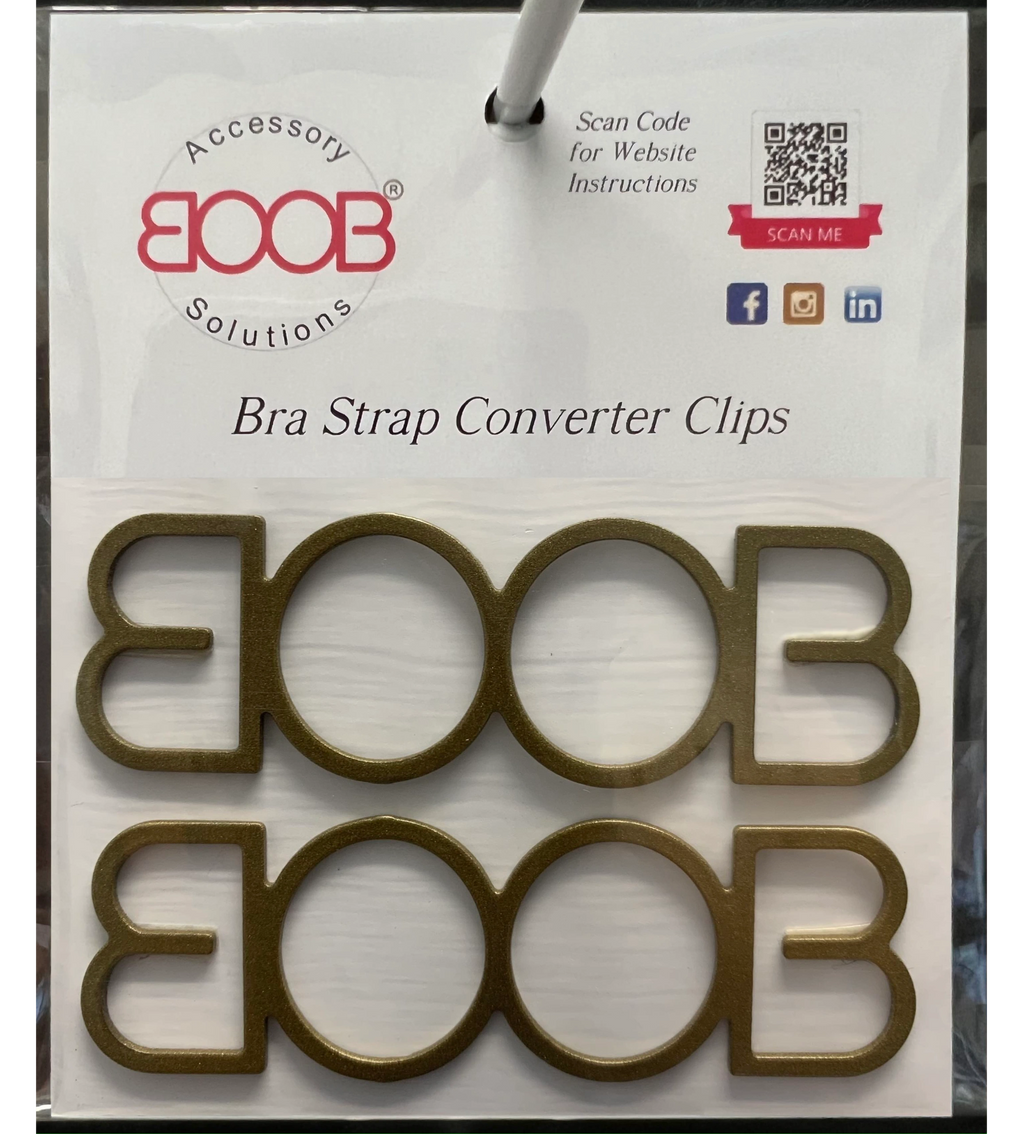 Gold BOOB Bra Strap Converter Fashion Accessory Clips
( #boobclip )