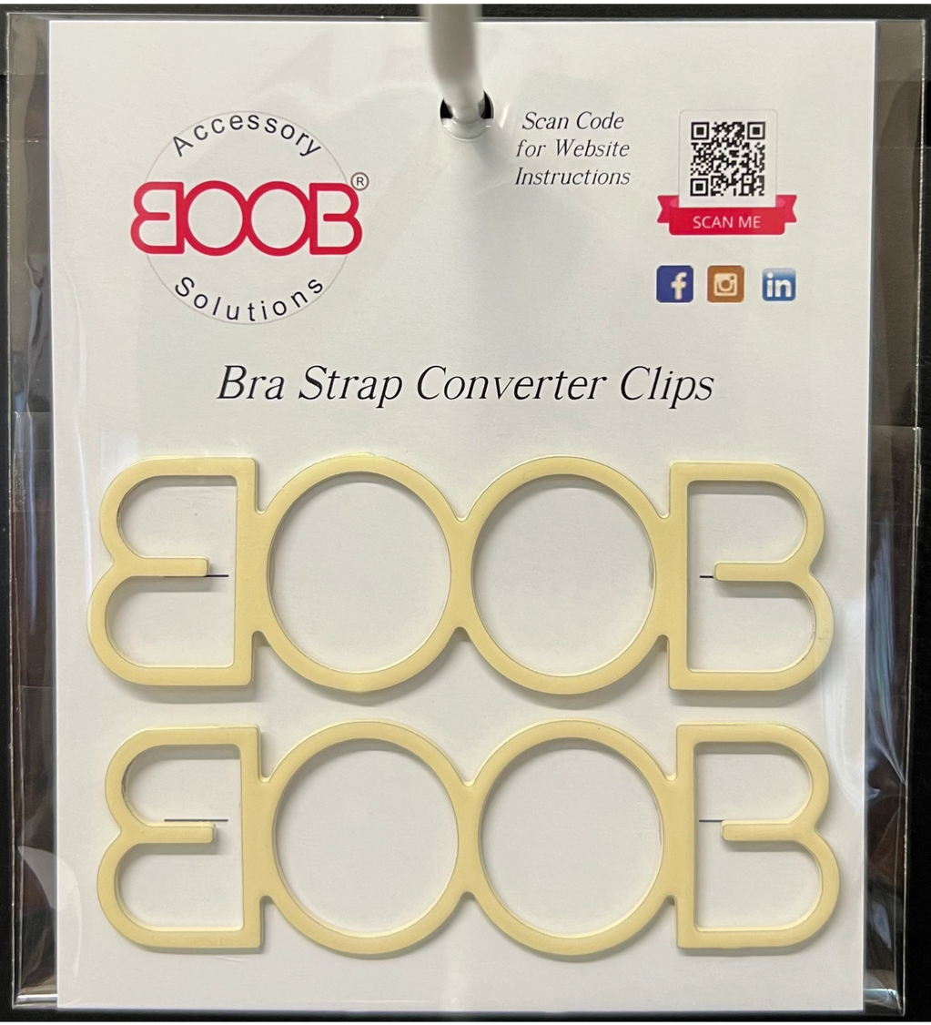 Nude BOOB Bra Strap Converter Fashion Accessory Clips
( #boobclip )