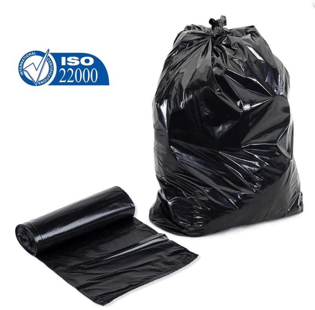 Expertise in Supplying Trash Bags Made from Recycled Materials for Household and Industrial Use!