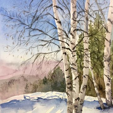 

... a watercolor painter with a love of nature