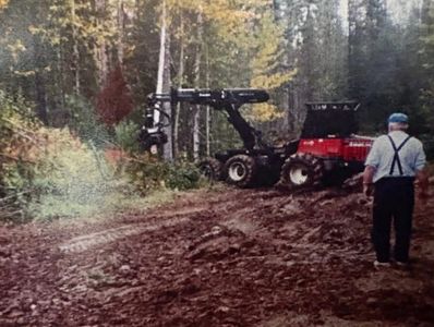 August 1991 - Commercial Thinning Trial at Paul Lake