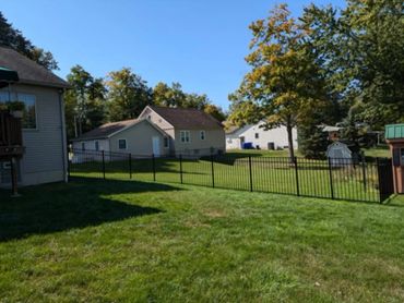 home fencing, home fence, wood fence, no climb fence