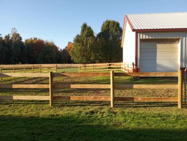 home fencing, home fence, wood fence, no climb fence