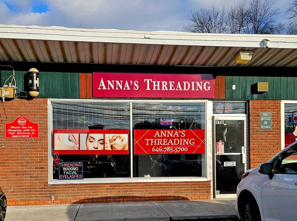 Image of Front Of Anna's Threading