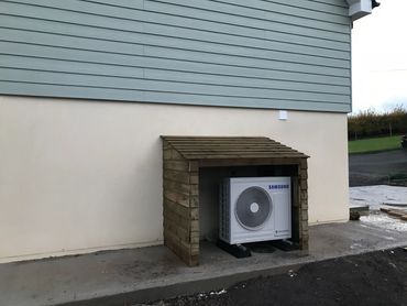 ashp air source heat pump install