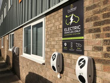 eo genius commercial ev chargepoint install