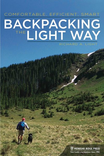 Cover image of Backpacking the Light Way