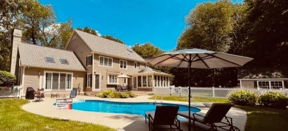 A new roof from Hallmark Homes.