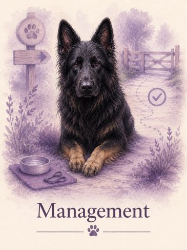 Cover of management by Seeing Dogs Differently.