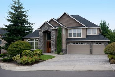 Custom home on clients lot