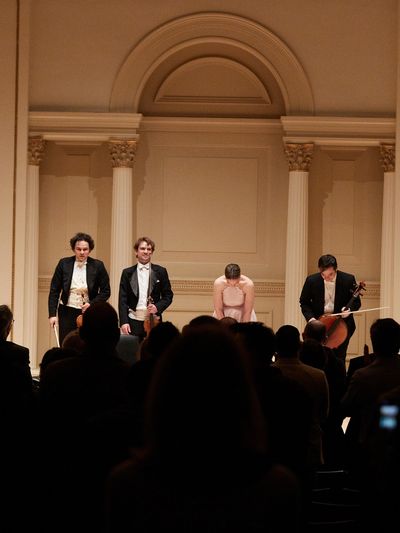 Opus 76 Quartet at Carnegie Hall