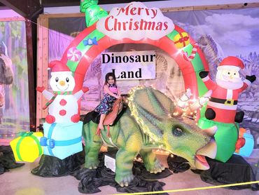 Christmas at Dinosaur Land