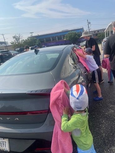 Long Island Fencers Club, Cancer Carwash, July 2025, No One Fights Alone, Community Service, 501c3
