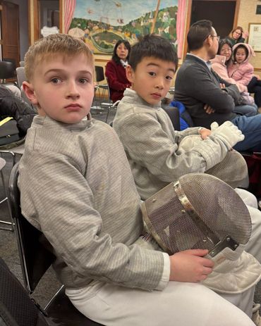 Long Island Fencers Club, Ryan Daly, Landon Kim, 2026 Fencing Demonstration, USA Fencing