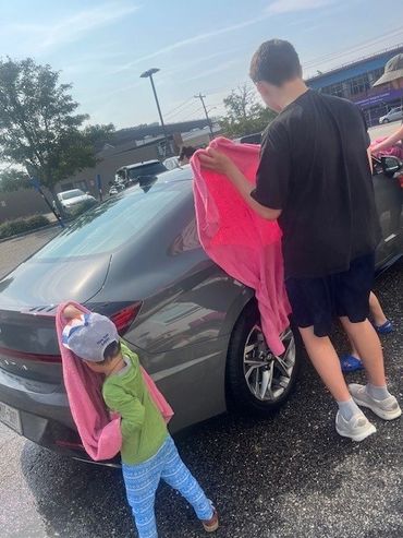 Long Island Fencers Club, Cancer Carwash, July 2025, No One Fights Alone, Community Service, 501c3