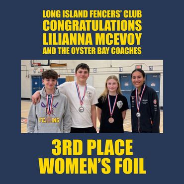 Long Island Fencers Club, 2026 Nassau County Underclassmen Fencing Tournament