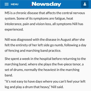 Avery Nill, Newsday Athlete of the Week, Lindenhurst Fencing, Blake Heller, Long Island Fencers Club