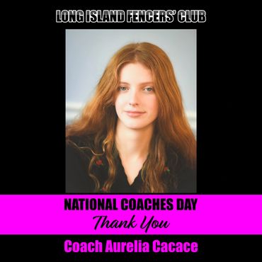 Long Island Fencers Club, Coach Aurelia Cacace, Fencing, Lindenhurst High School, Vassar College