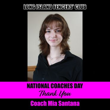 Long Island Fencers Club, Coach Mia Santana, Fencing, Sayville High School, Fordham University