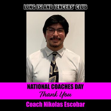 Long Island Fencers Club, Coach Nikolas Escobar, Fencing Coach, Brentwood High School