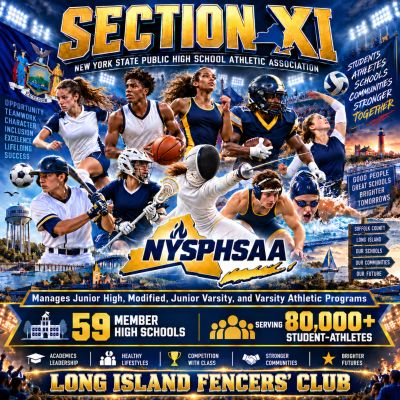 NYSPHSAA, Section XI, Long Island Fencers Club, High School Fencing