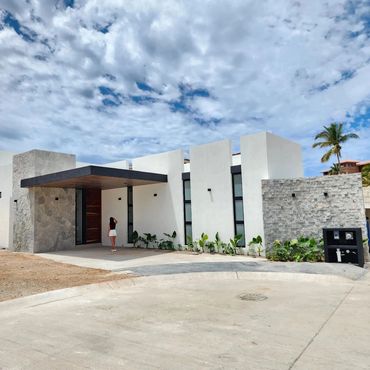 Casa BANDINI de una planta en Mazatlán. Casa hecha por Constructora BANDINI.