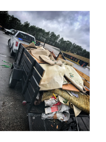 this was a good size house clean out as well as items removed from a garage for a property manager.