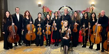 The Poway Symphonette personnel under the direction of Music Director, Ulli Reiner