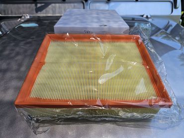 Land Rover air filter parts